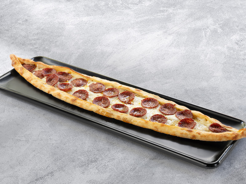 Sucuklu Kaşarlı Açık Pide (80g) - (120g)